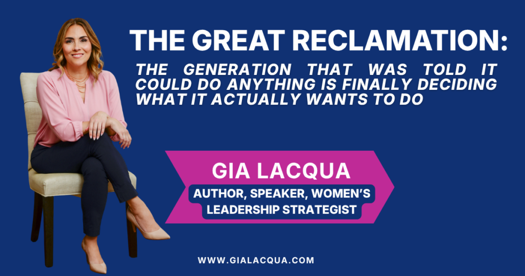 the great reclamation